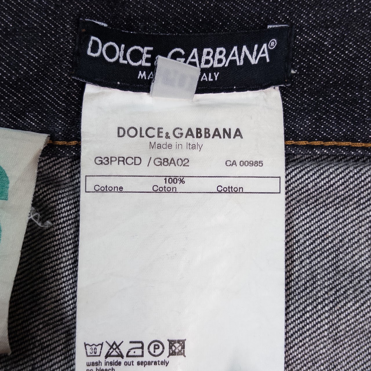 Dolce & Gabbana Dark Blue Jeans