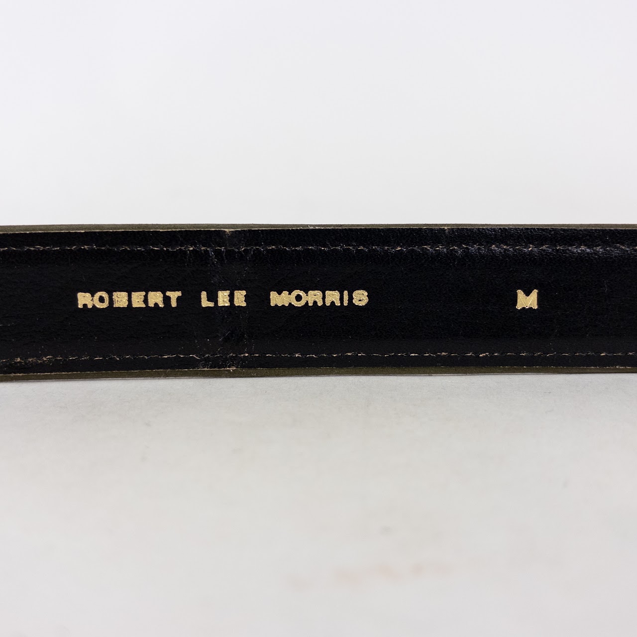 Robert Lee Morris Nubuck Belt
