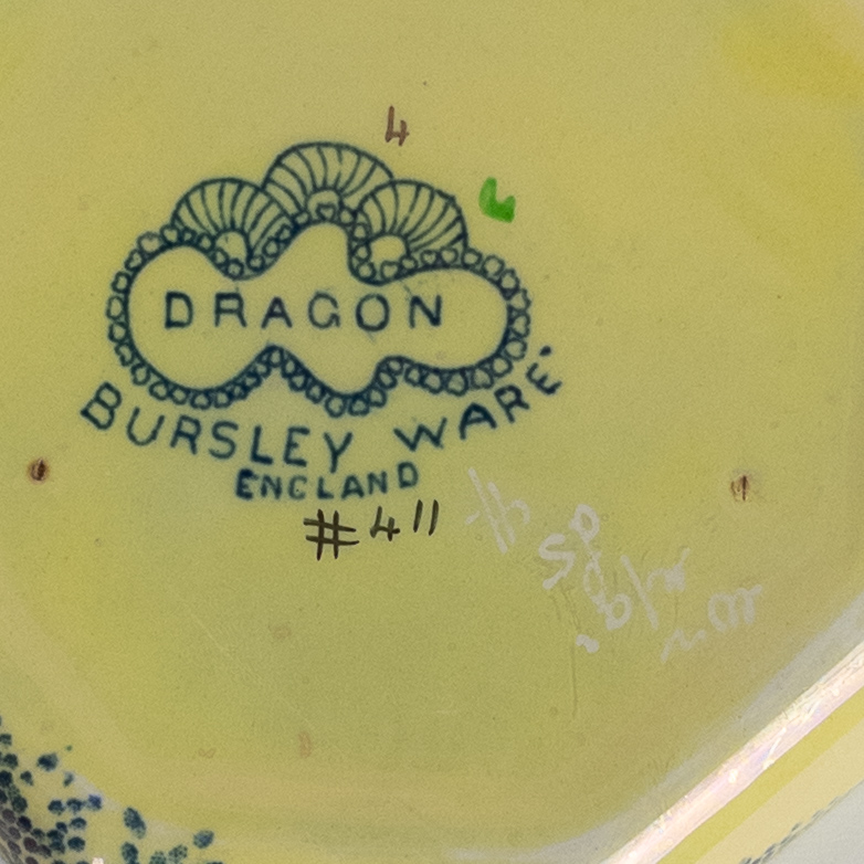 Bursley Ware England Octagonal Dish