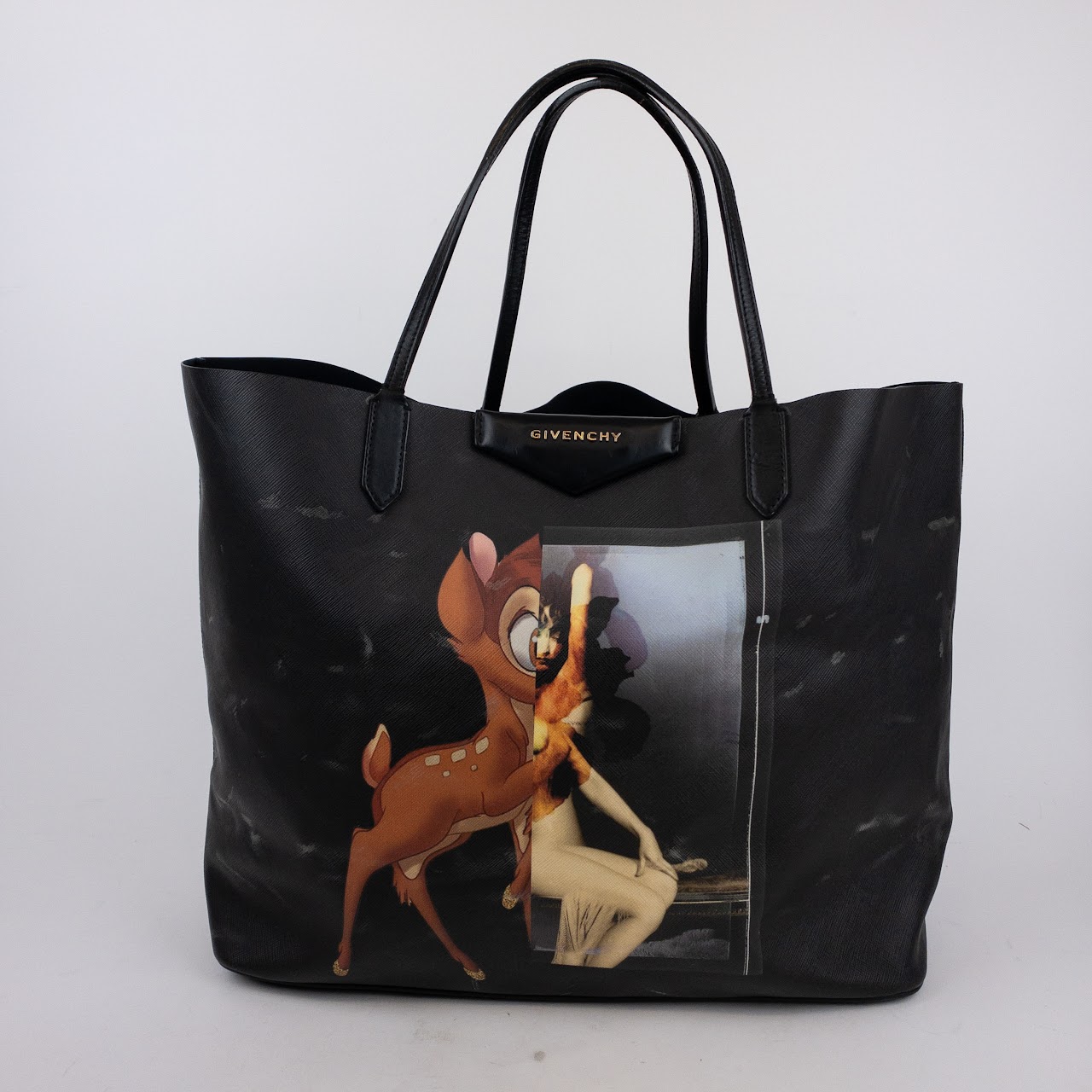 Givenchy Bambi Printed Antigona Shopping Bag