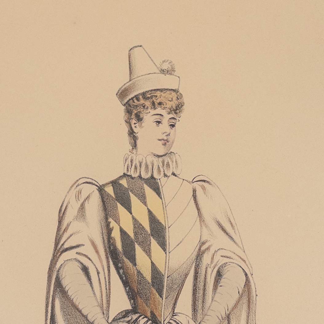 Réve Fashion Lithograph Bookplate