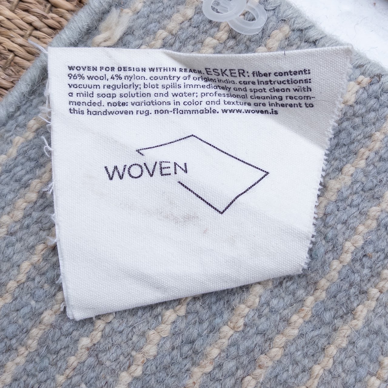 Esker for DWR Wool Rug