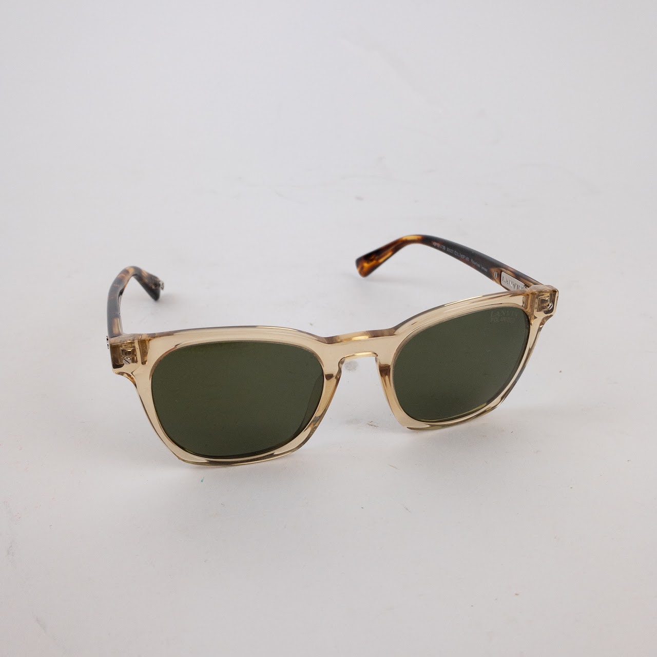 Lanvin Faux Tortoise Polarized Sunglasses