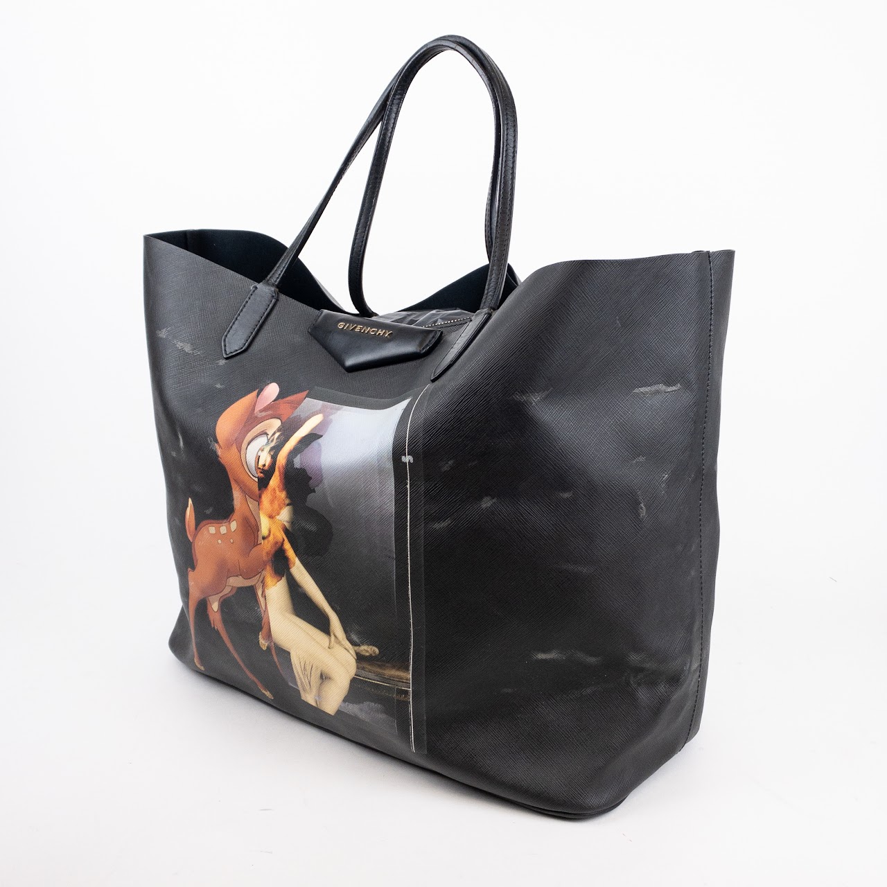 Givenchy Bambi Printed Antigona Shopping Bag