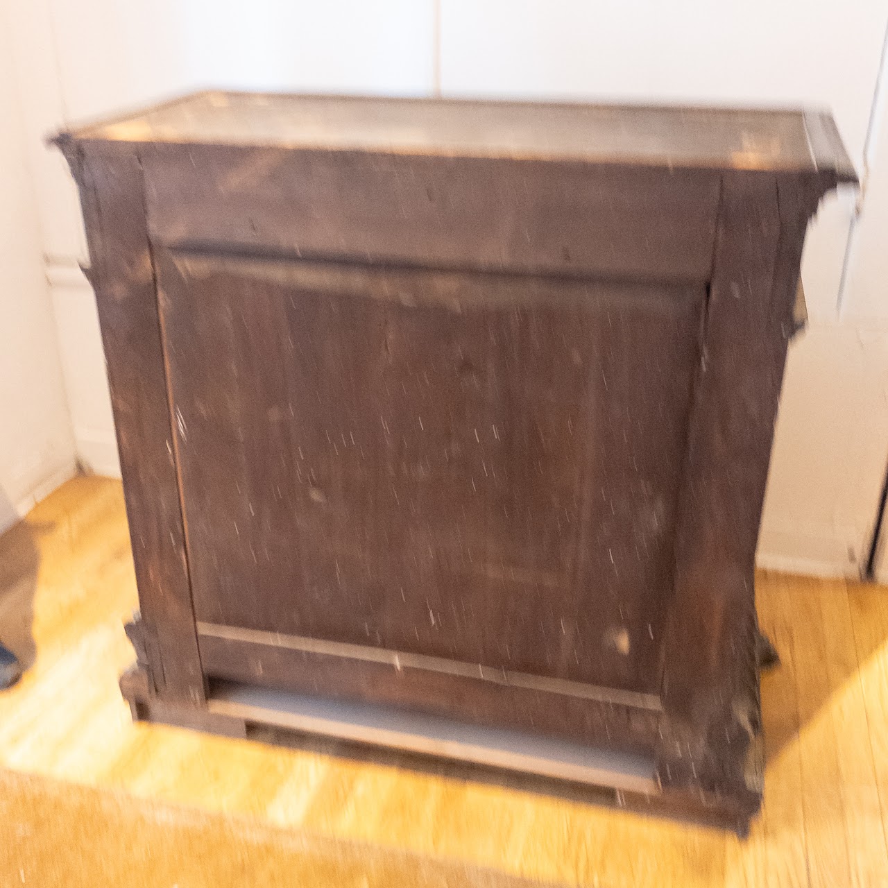 Ornate Carved Wood Cabinet