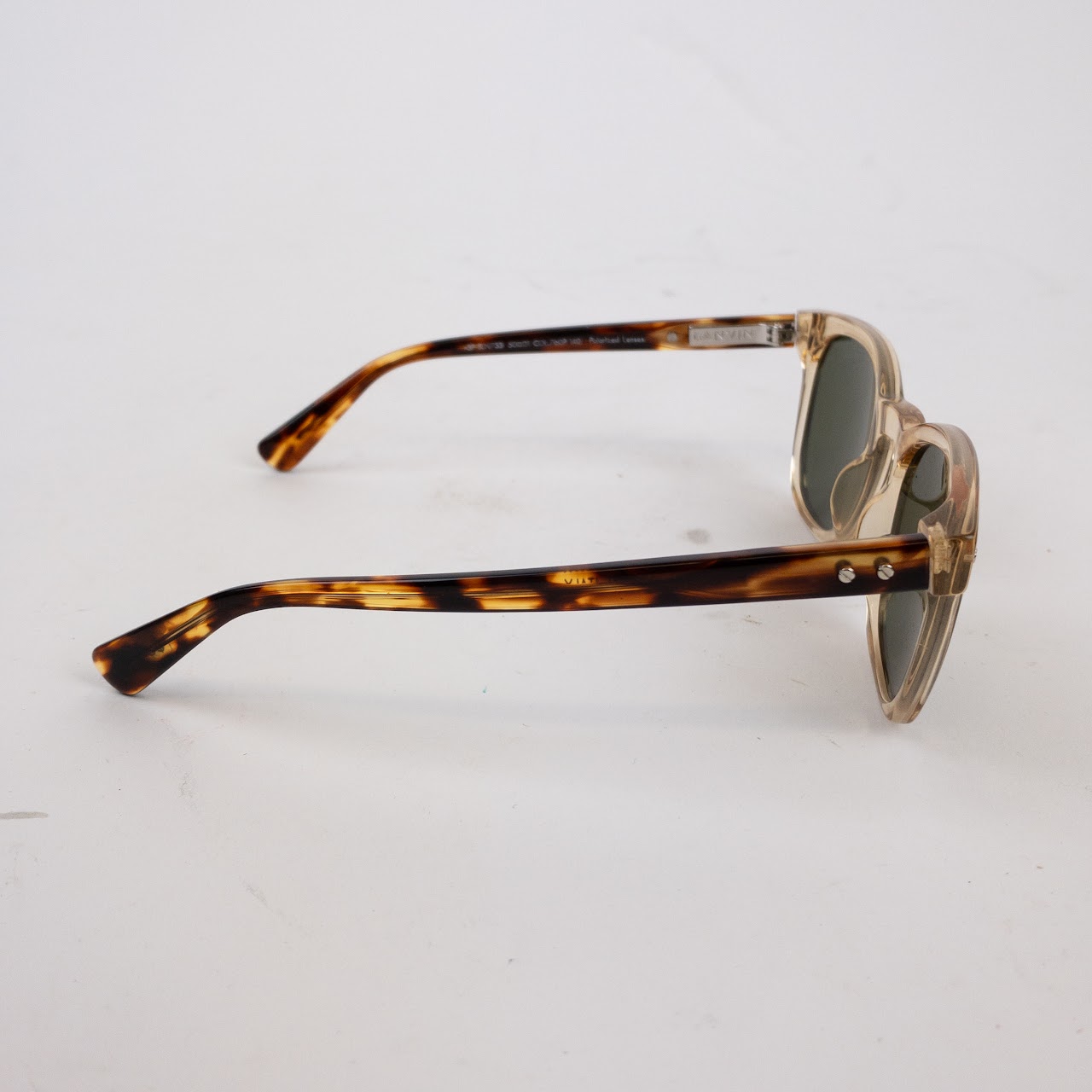 Lanvin Faux Tortoise Polarized Sunglasses