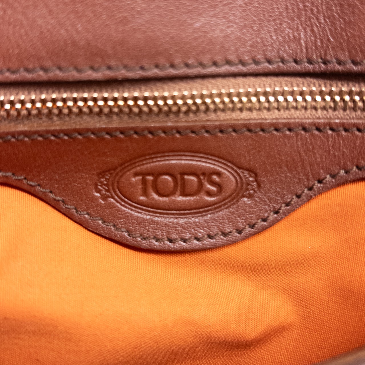 Tod's Pebbled Leather Satchel