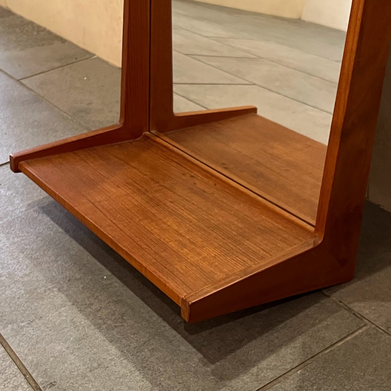 Aksel Kjersgaard Odder Danish Modern Teak Shelf Mirror