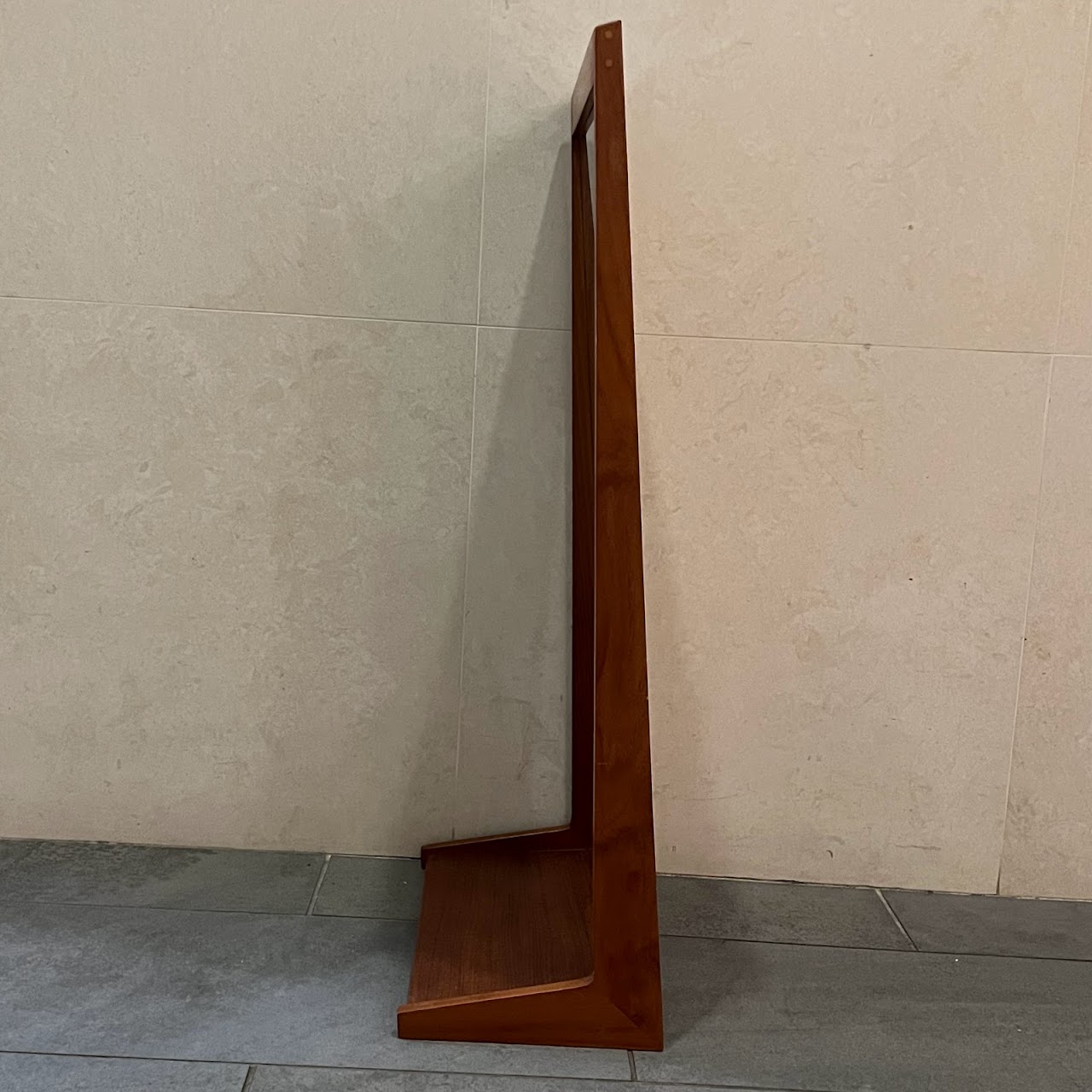 Aksel Kjersgaard Odder Danish Modern Teak Shelf Mirror