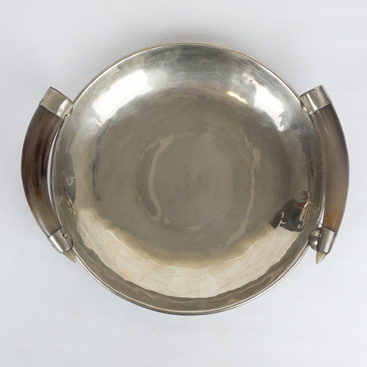 Horn-Handled Decorative Bowl