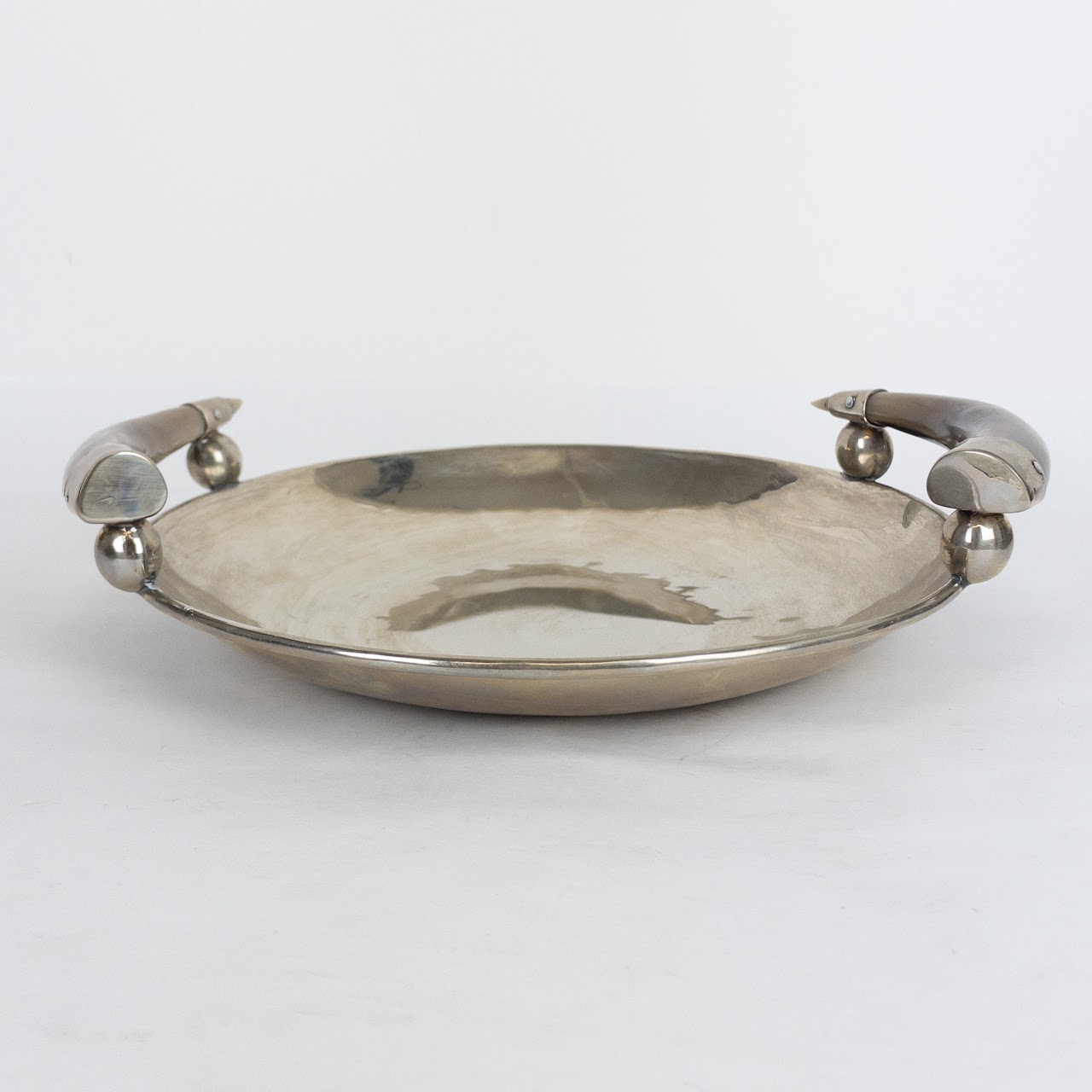 Horn-Handled Decorative Bowl