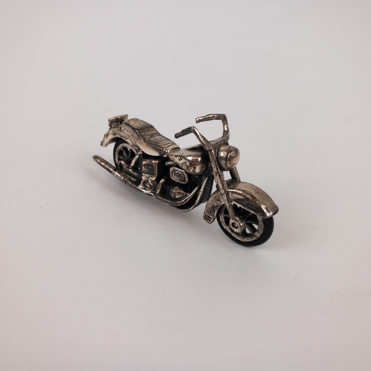 Sterling Silver Harley Davidson Motorcycle