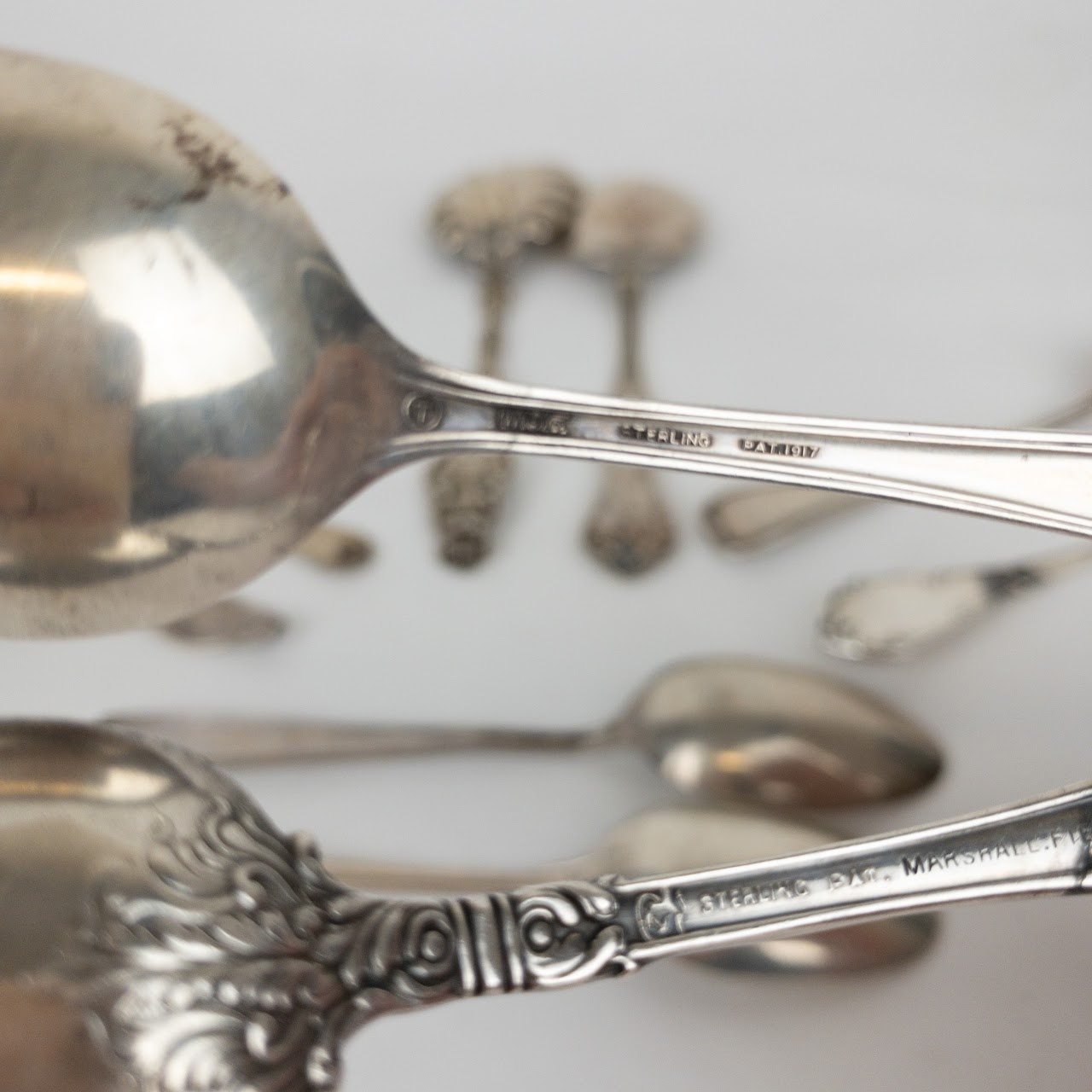 Sterling Silver Mixed Spoon Lot