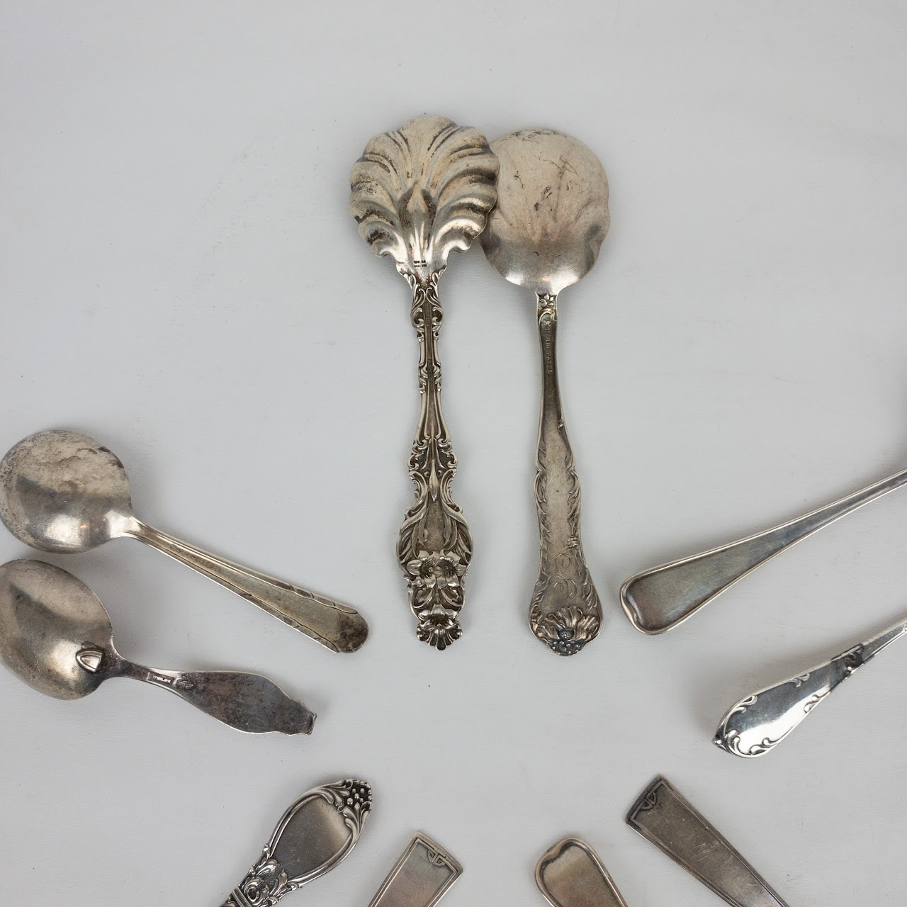 Sterling Silver Mixed Spoon Lot