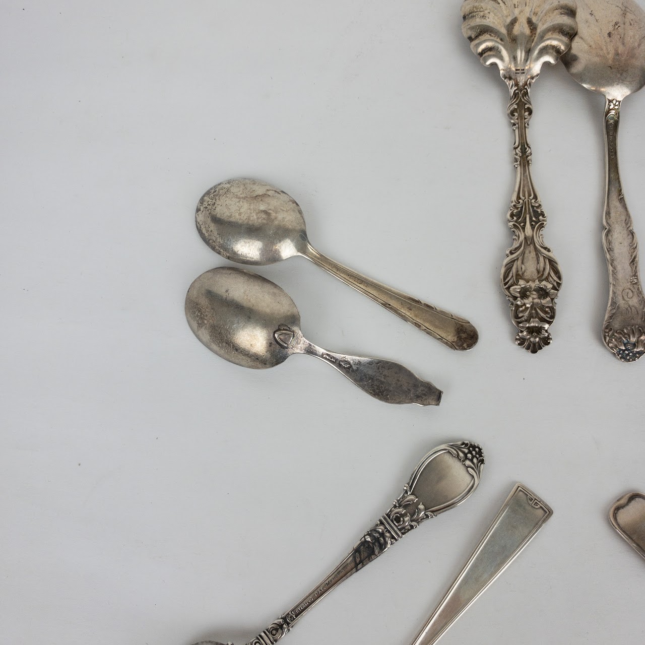 Sterling Silver Mixed Spoon Lot