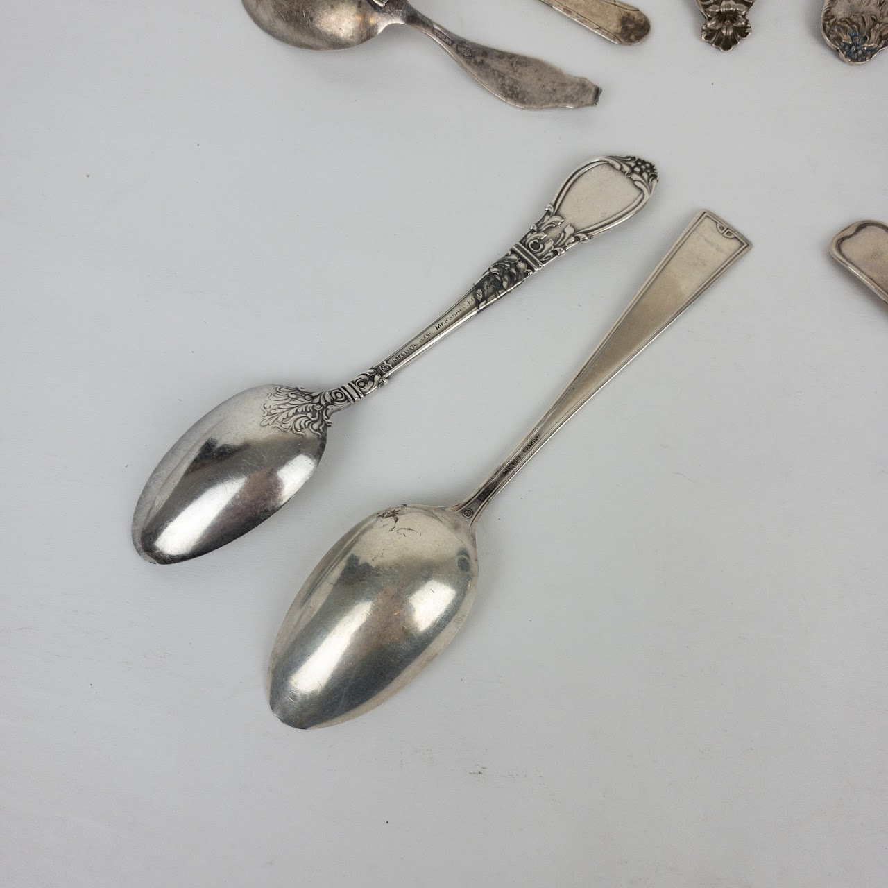 Sterling Silver Mixed Spoon Lot