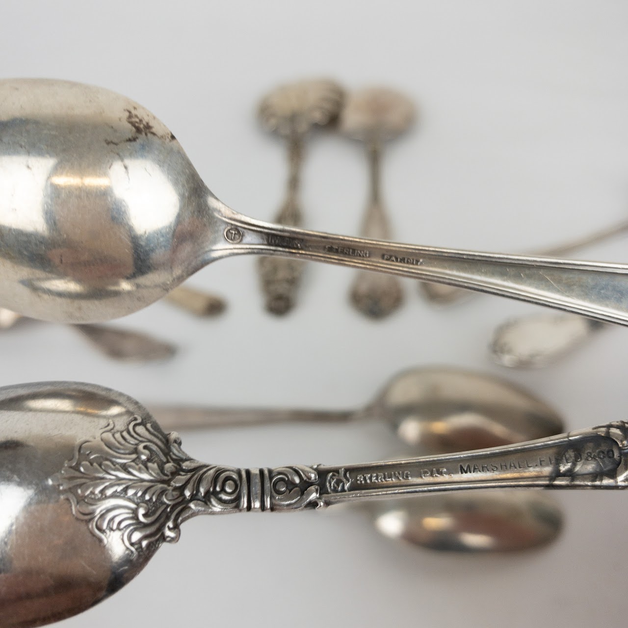 Sterling Silver Mixed Spoon Lot