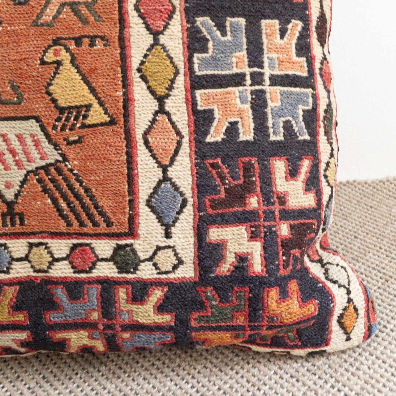 Turkish Kilim Throw Pillow Pair