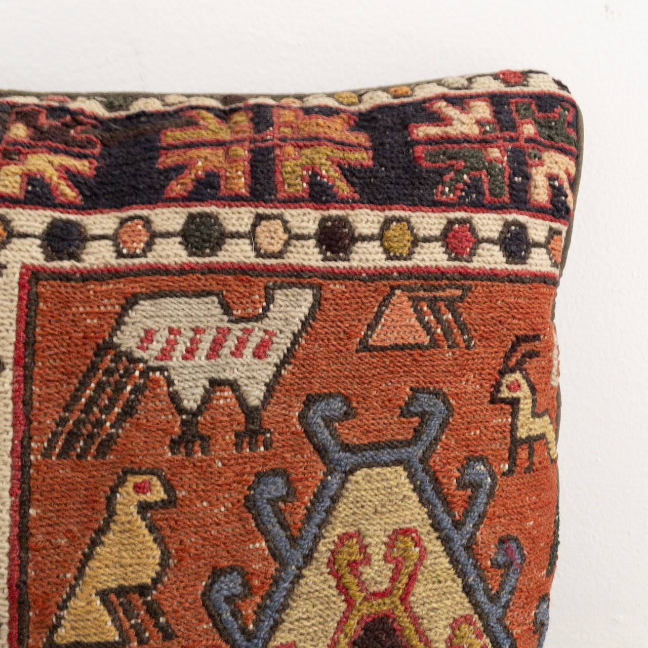 Turkish Kilim Throw Pillow Pair