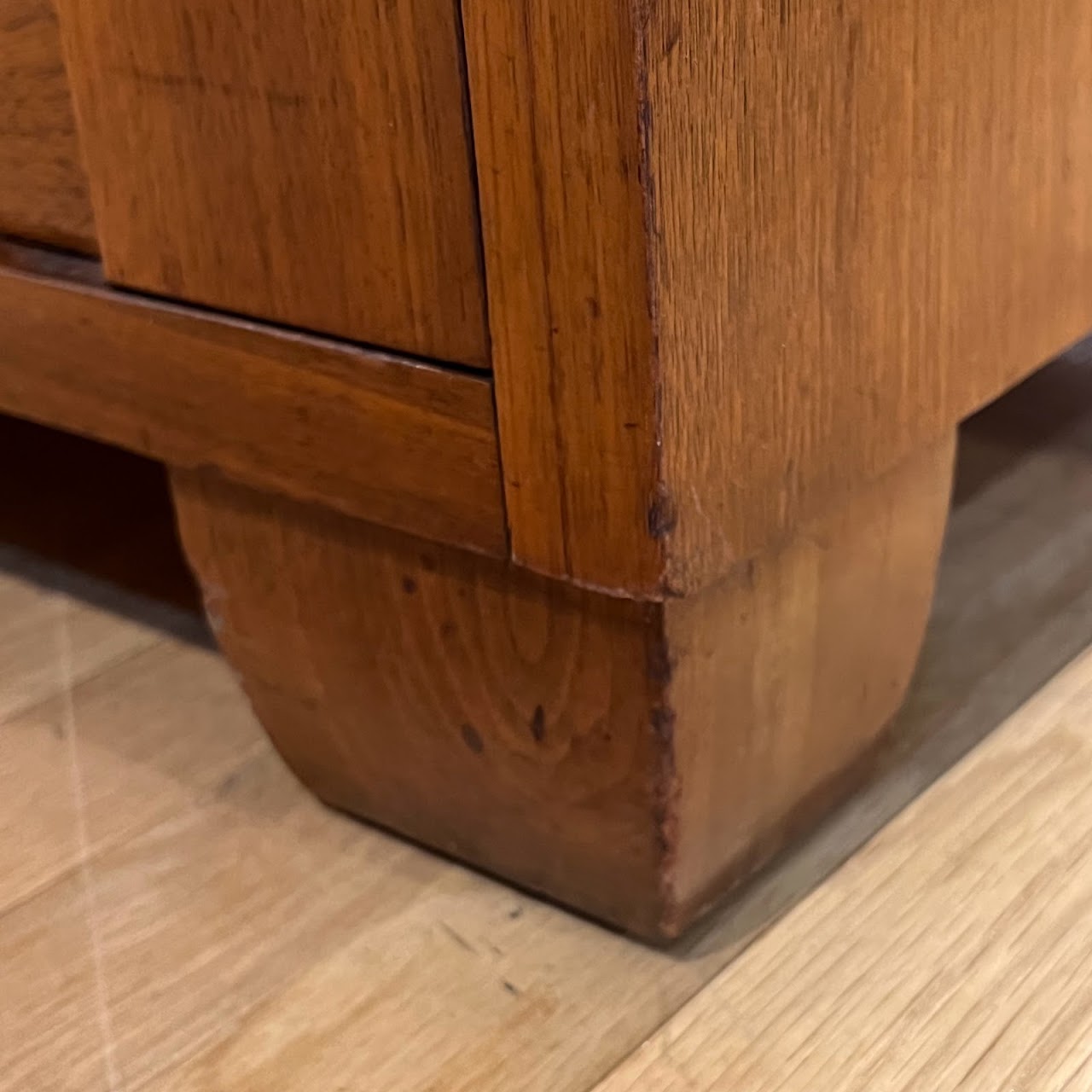 Mid-Century Modern Teak Double Dresser