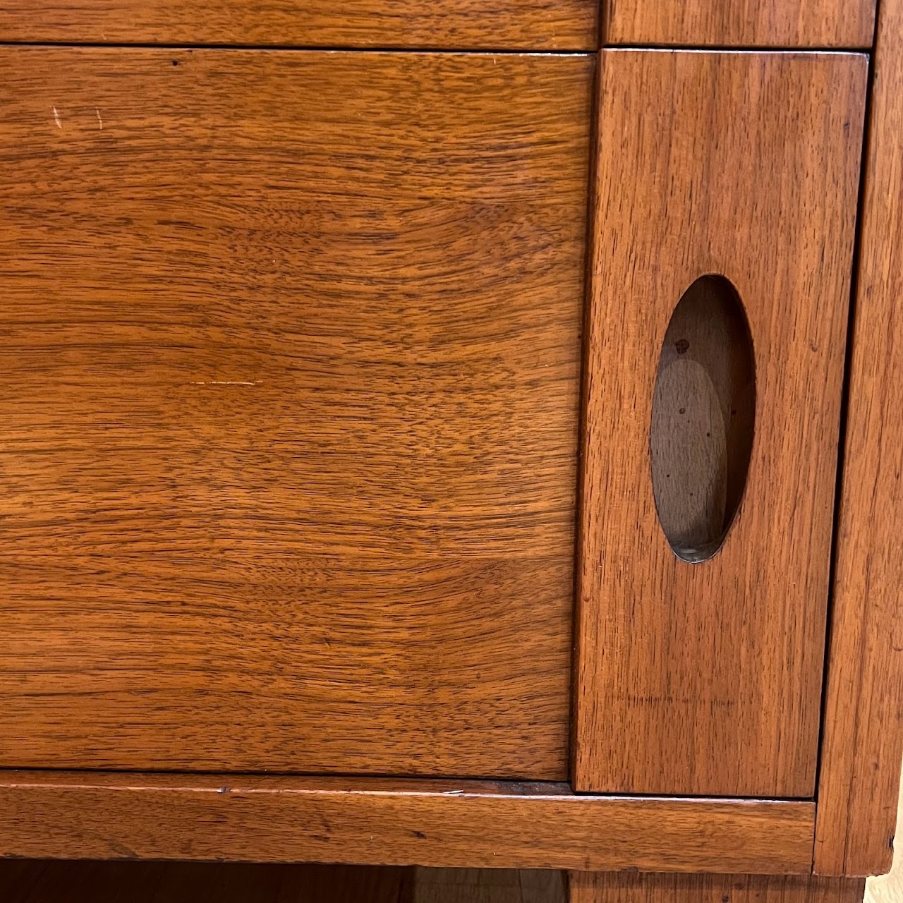 Mid-Century Modern Teak Double Dresser