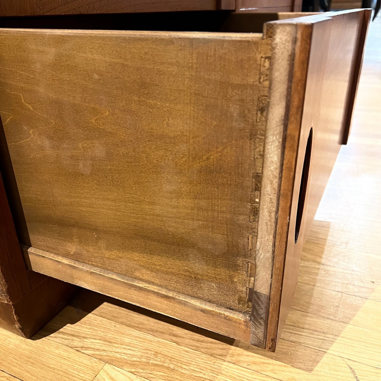 Mid-Century Modern Teak Double Dresser