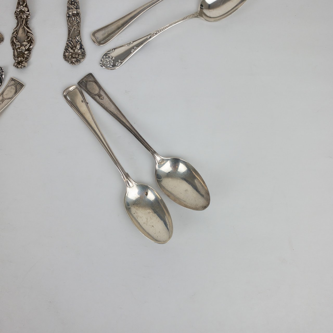 Sterling Silver Mixed Spoon Lot