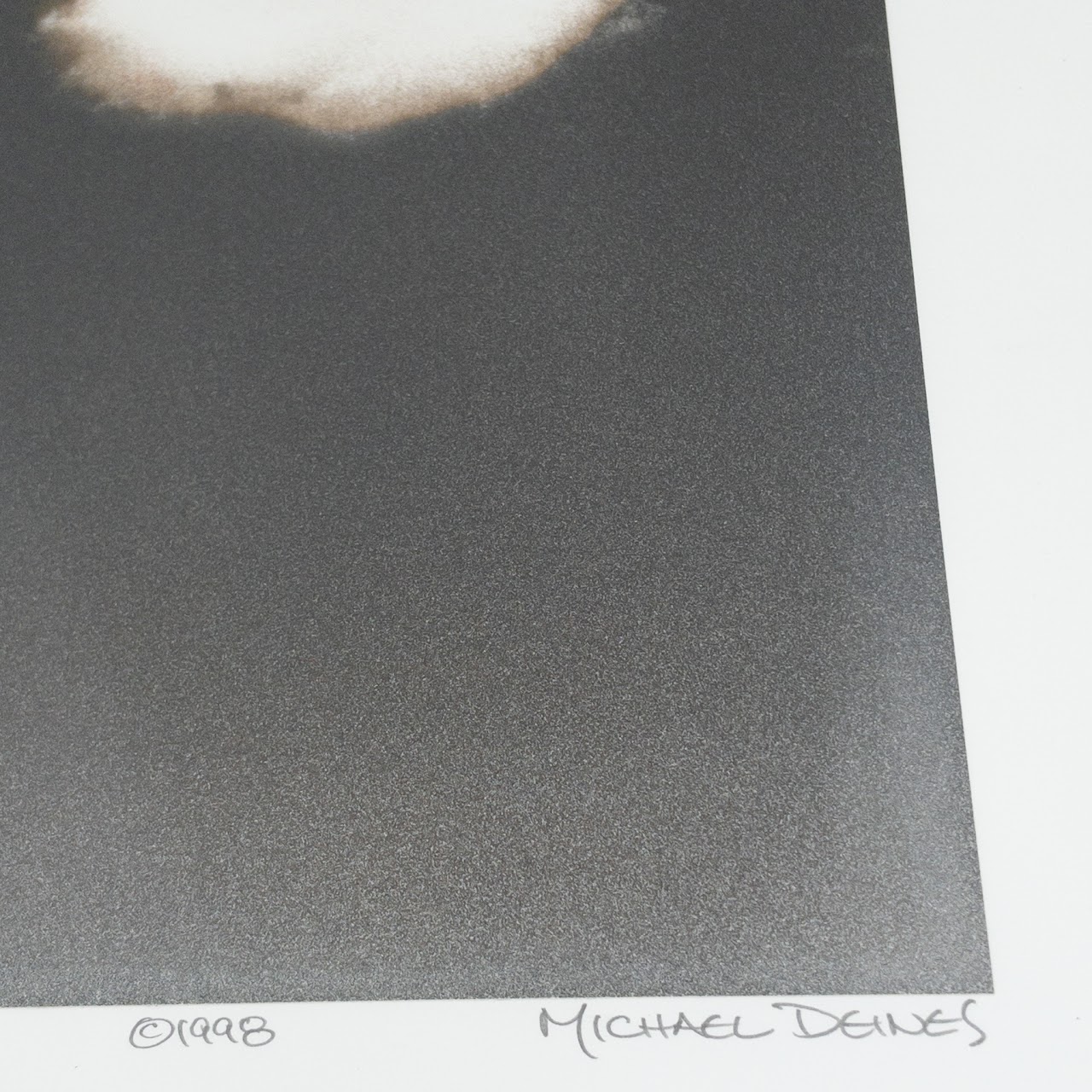 Michael Deines 'Solitude' Signed Photograph