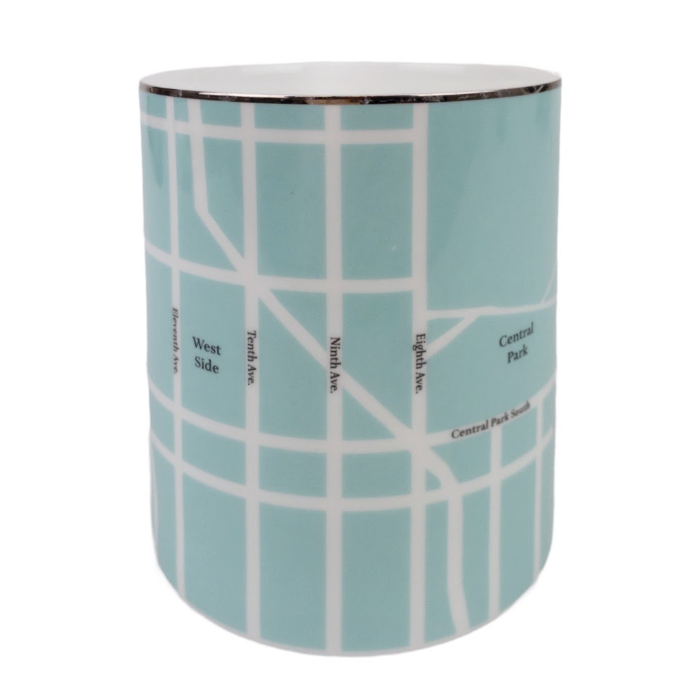 Tiffany & Co. Manhattan Street Map Mug