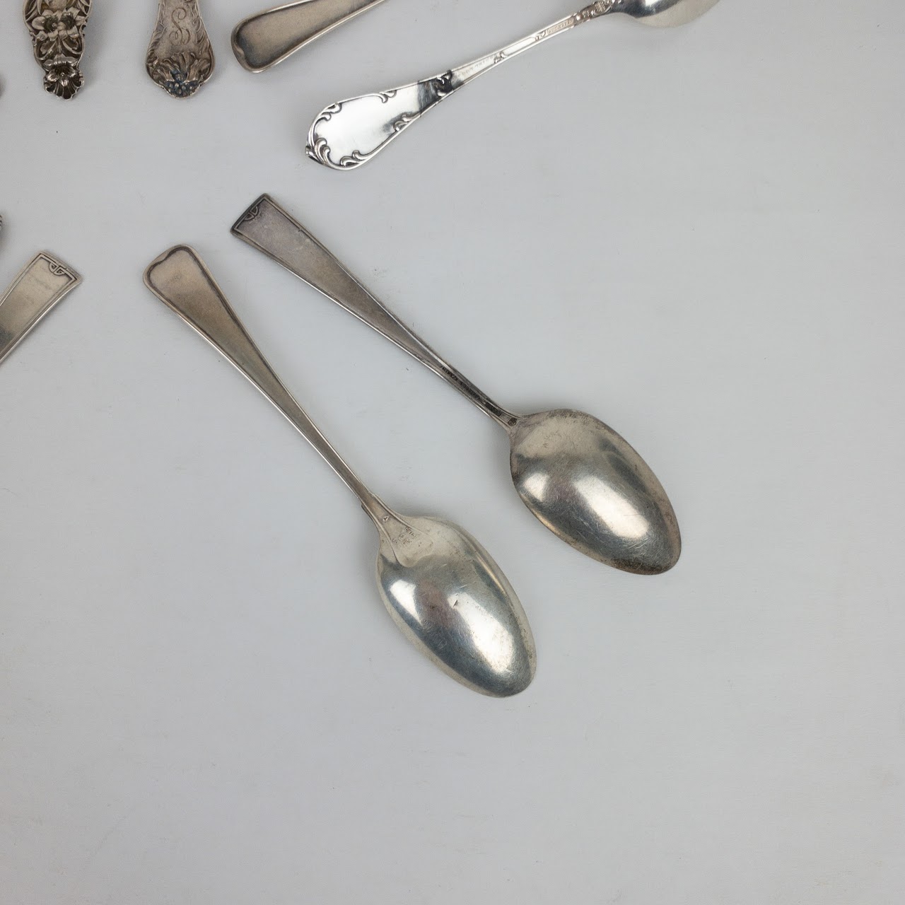 Sterling Silver Mixed Spoon Lot