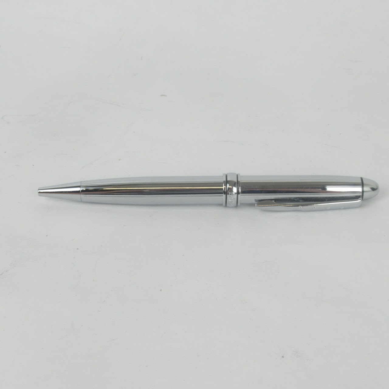 Balmain Chrome Ballpoint Pen