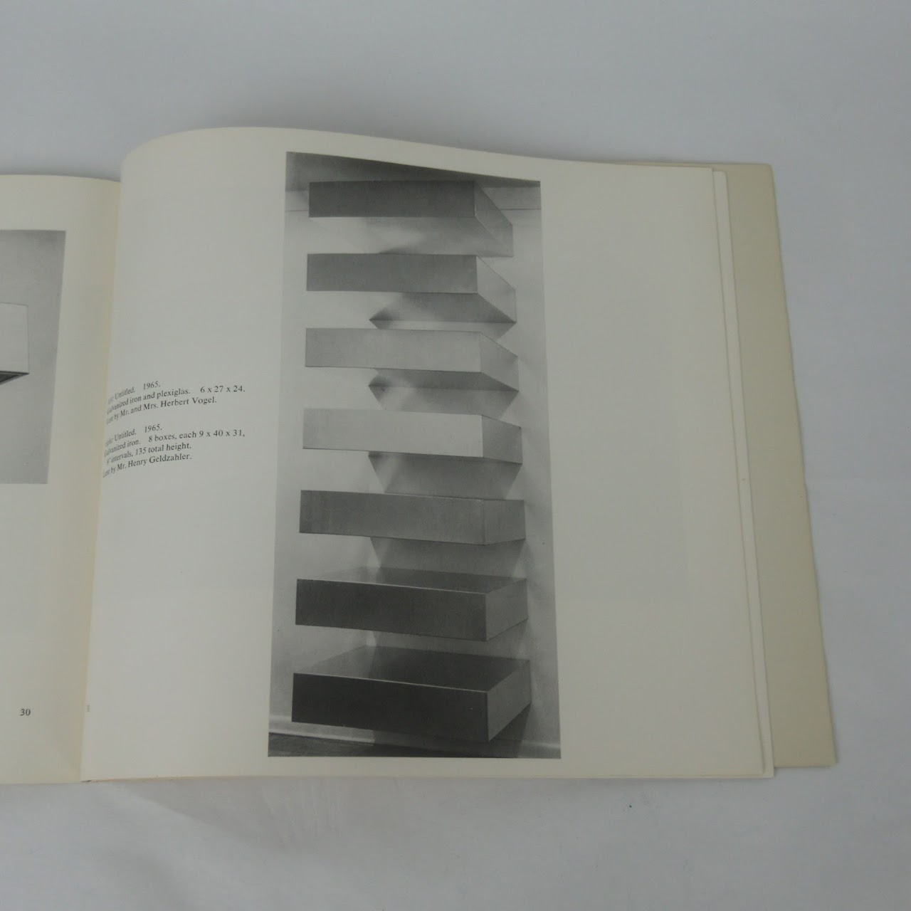 Donald Judd RARE 1968 Whitney Museum Exhibition Catalogue