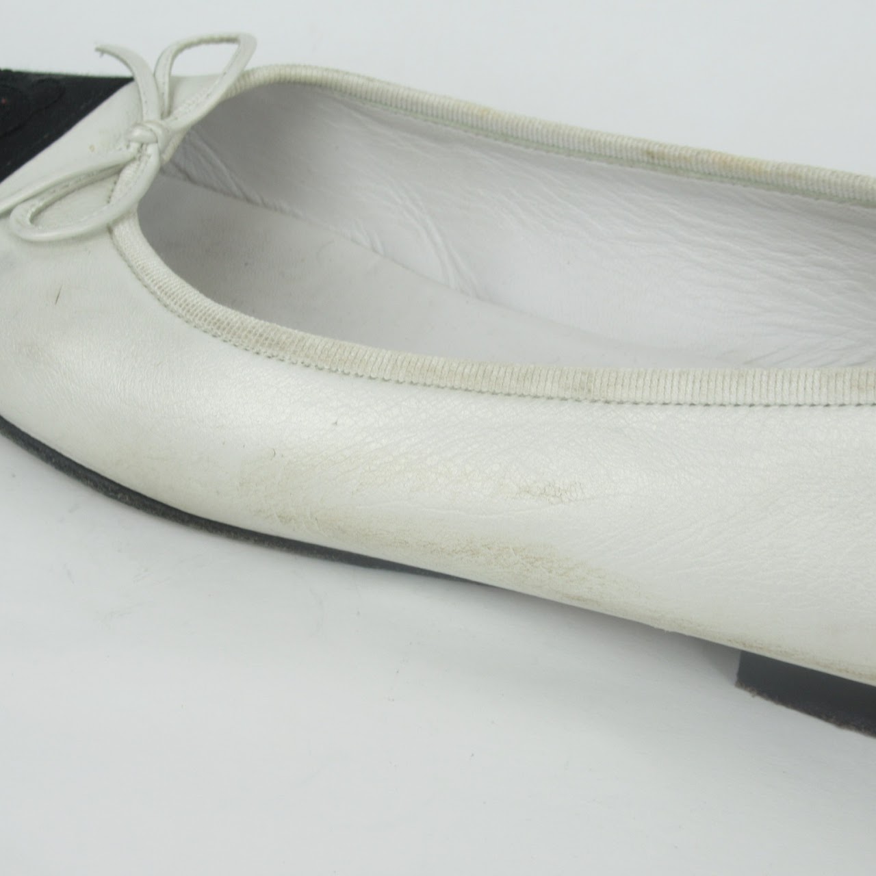 Chanel B&W Ballet Flats