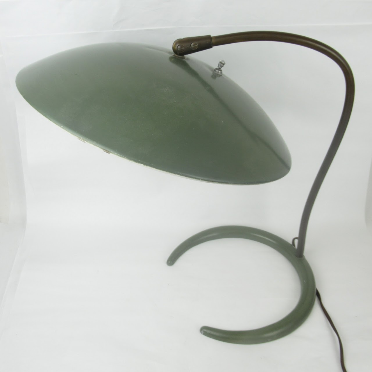 MCM Horseshoe Base UFO Lamp