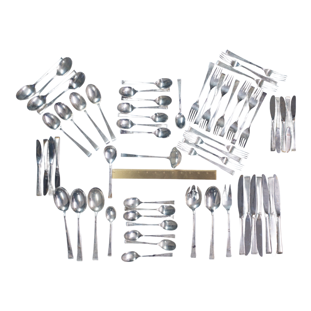 Sterling Silver 4 Piece Flatware Set & Extras