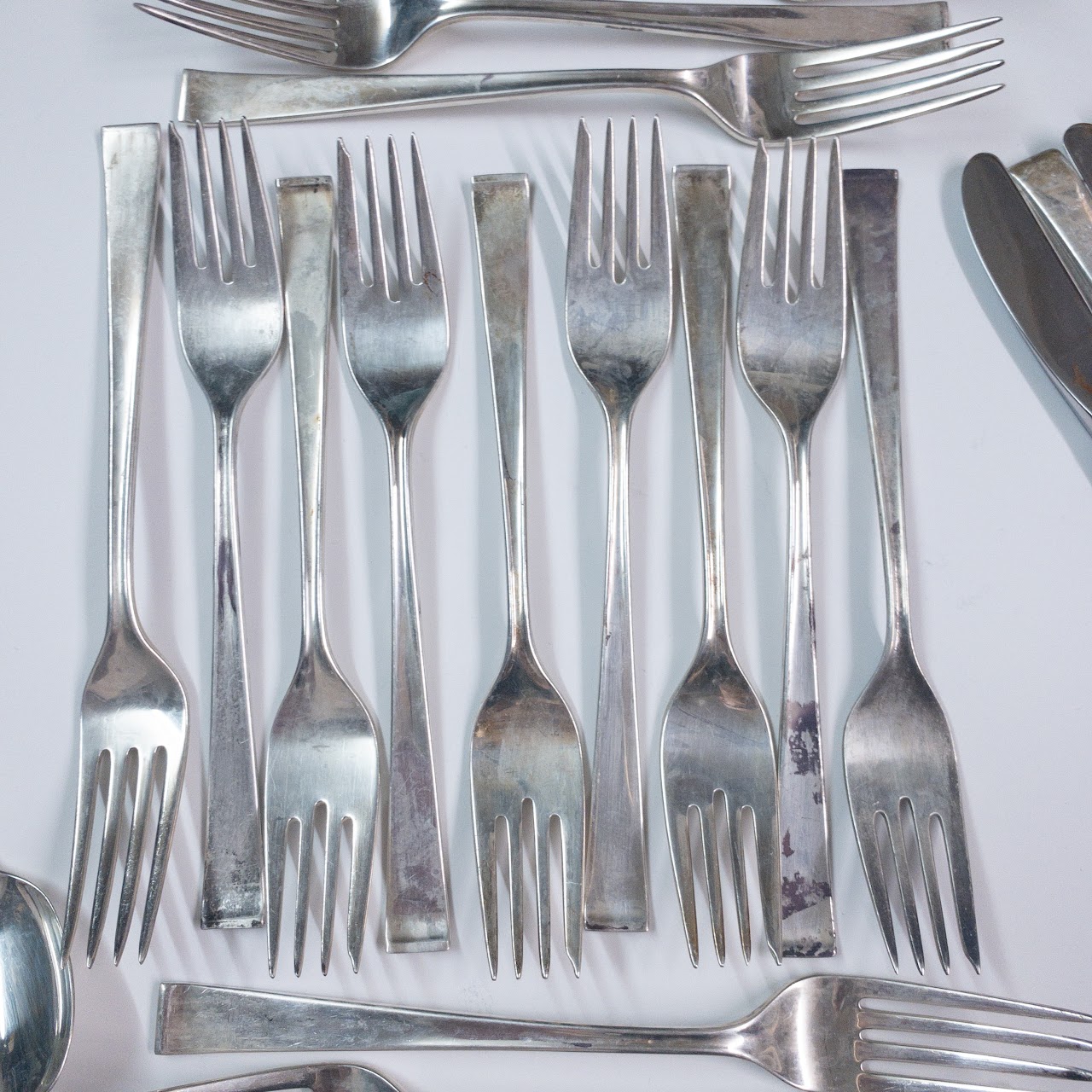 Sterling Silver 4 Piece Flatware Set & Extras