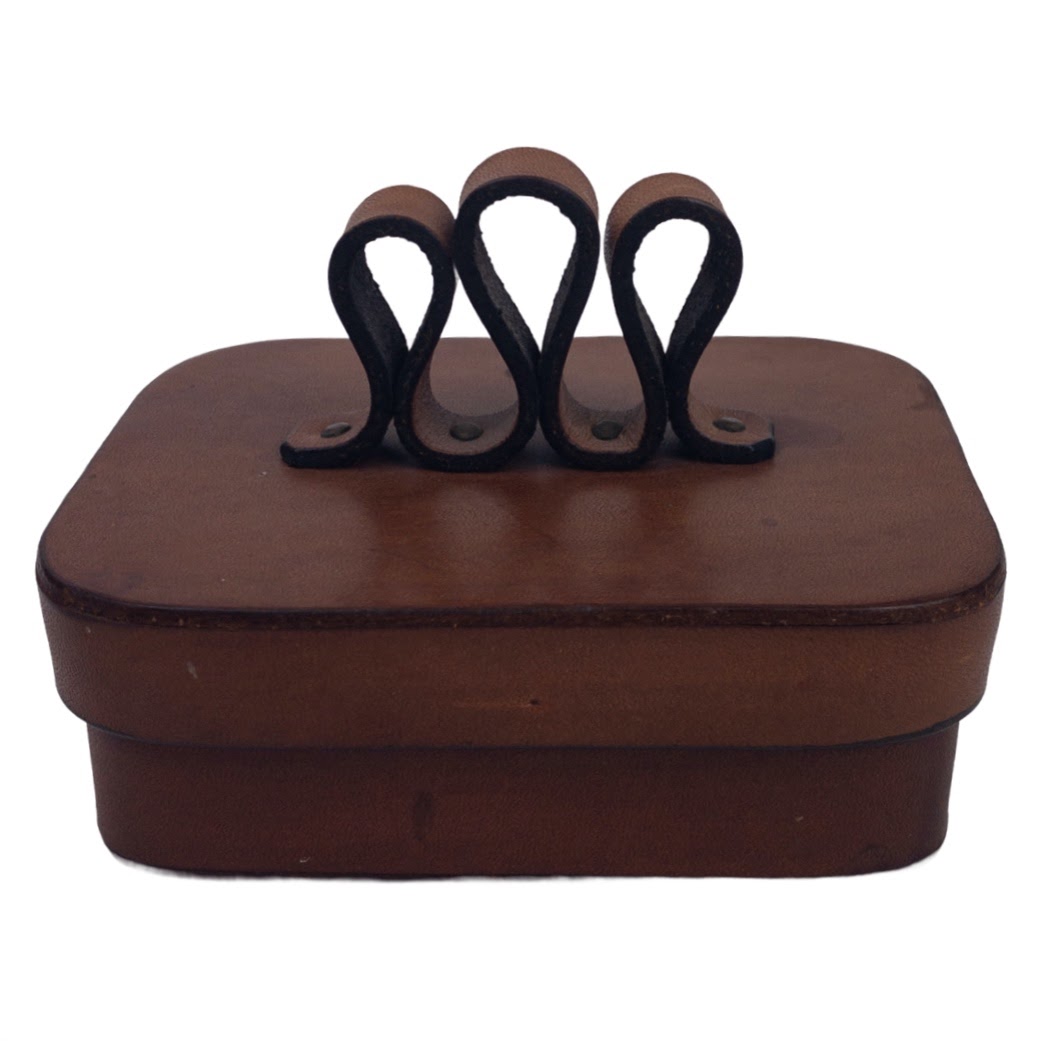 Grove's Leather Trinket Box