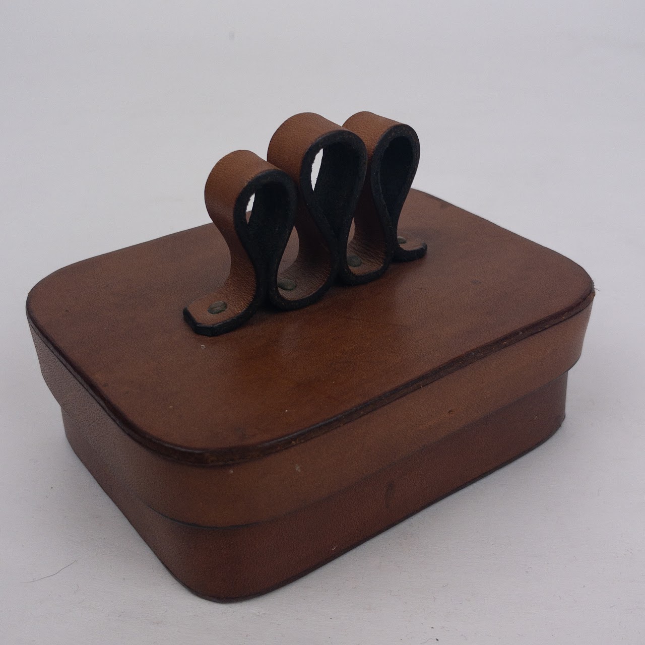 Grove's Leather Trinket Box