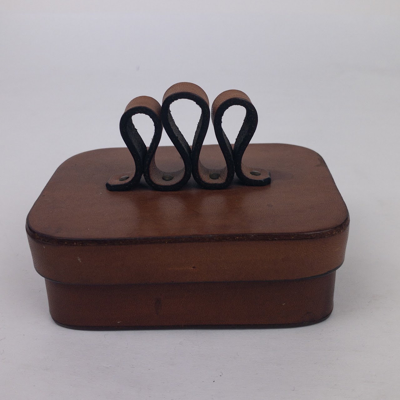 Grove's Leather Trinket Box