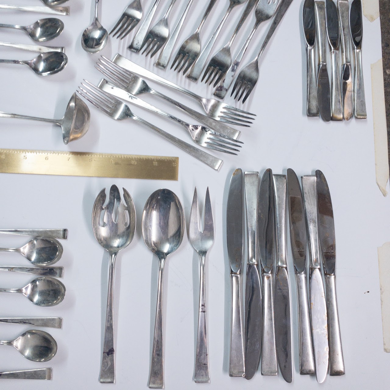 Sterling Silver 4 Piece Flatware Set & Extras