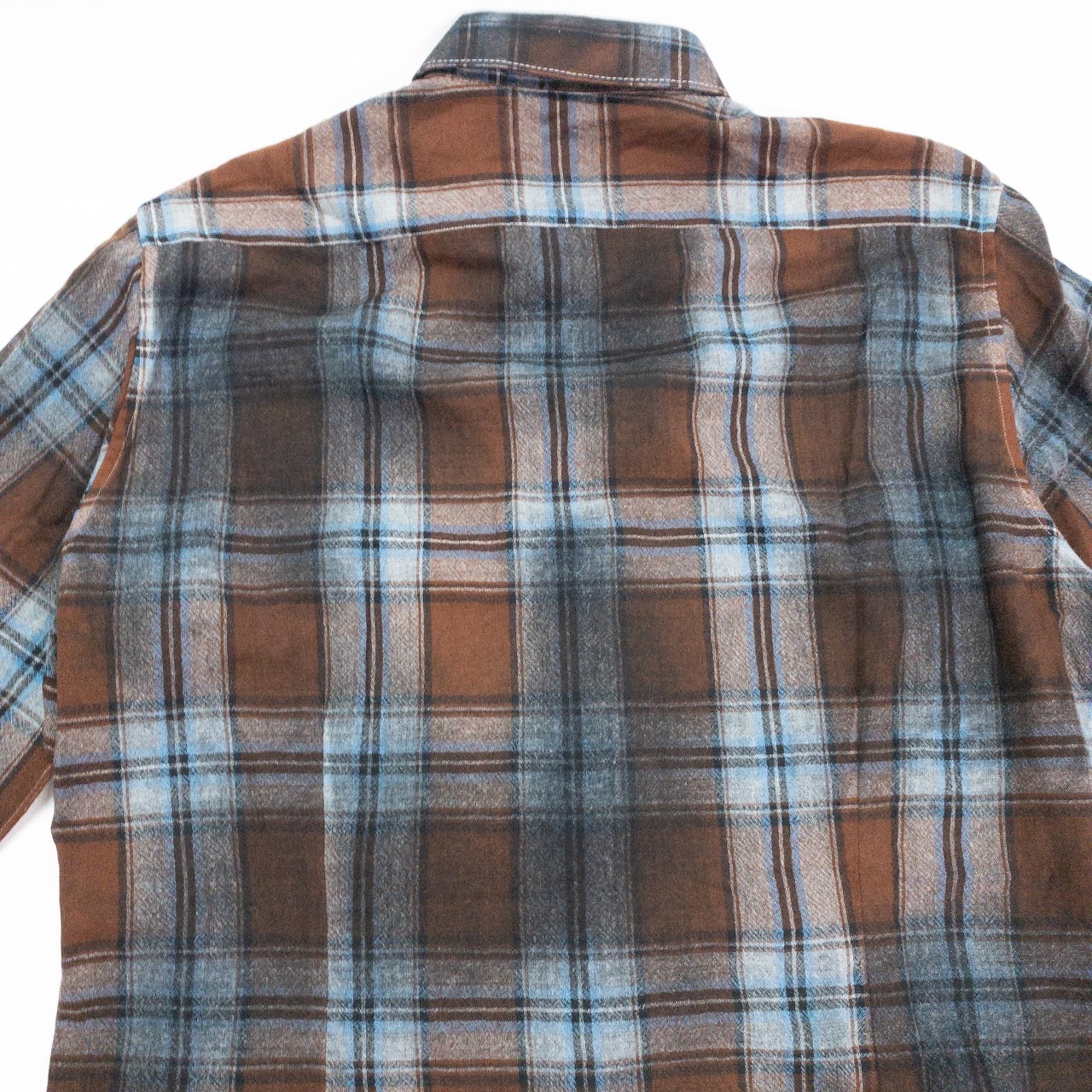 Lanvn Wool Plaid Shirt