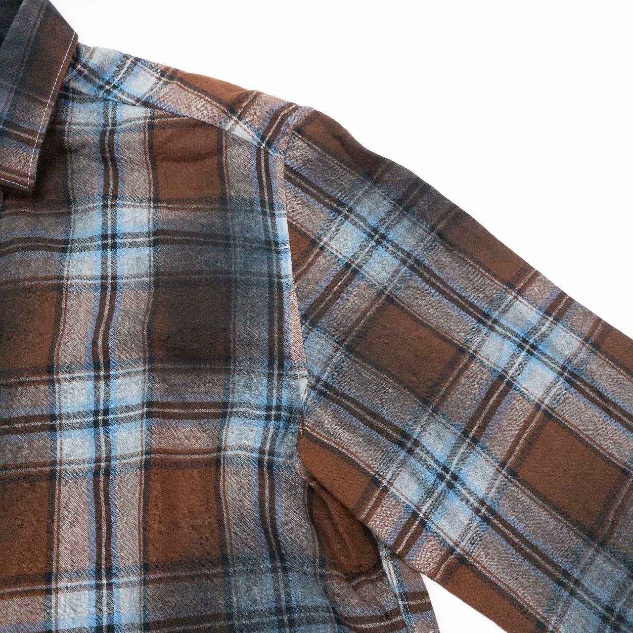 Lanvn Wool Plaid Shirt