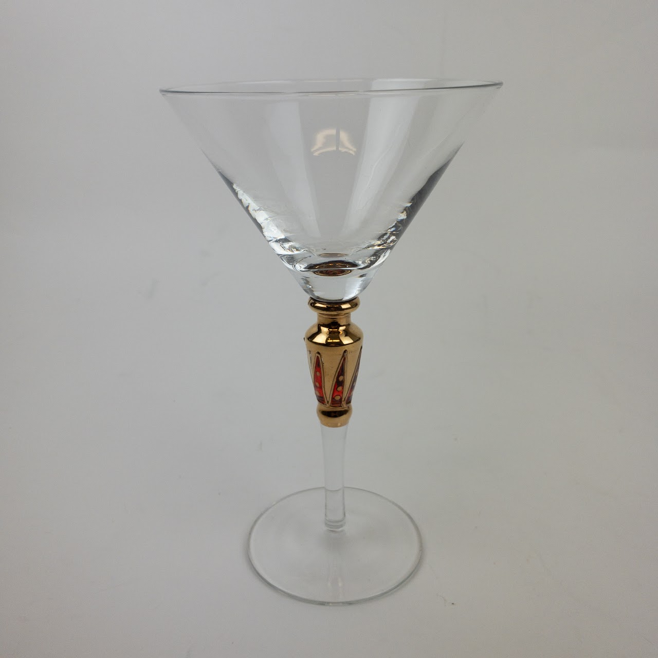 Art Glass Martini Trio