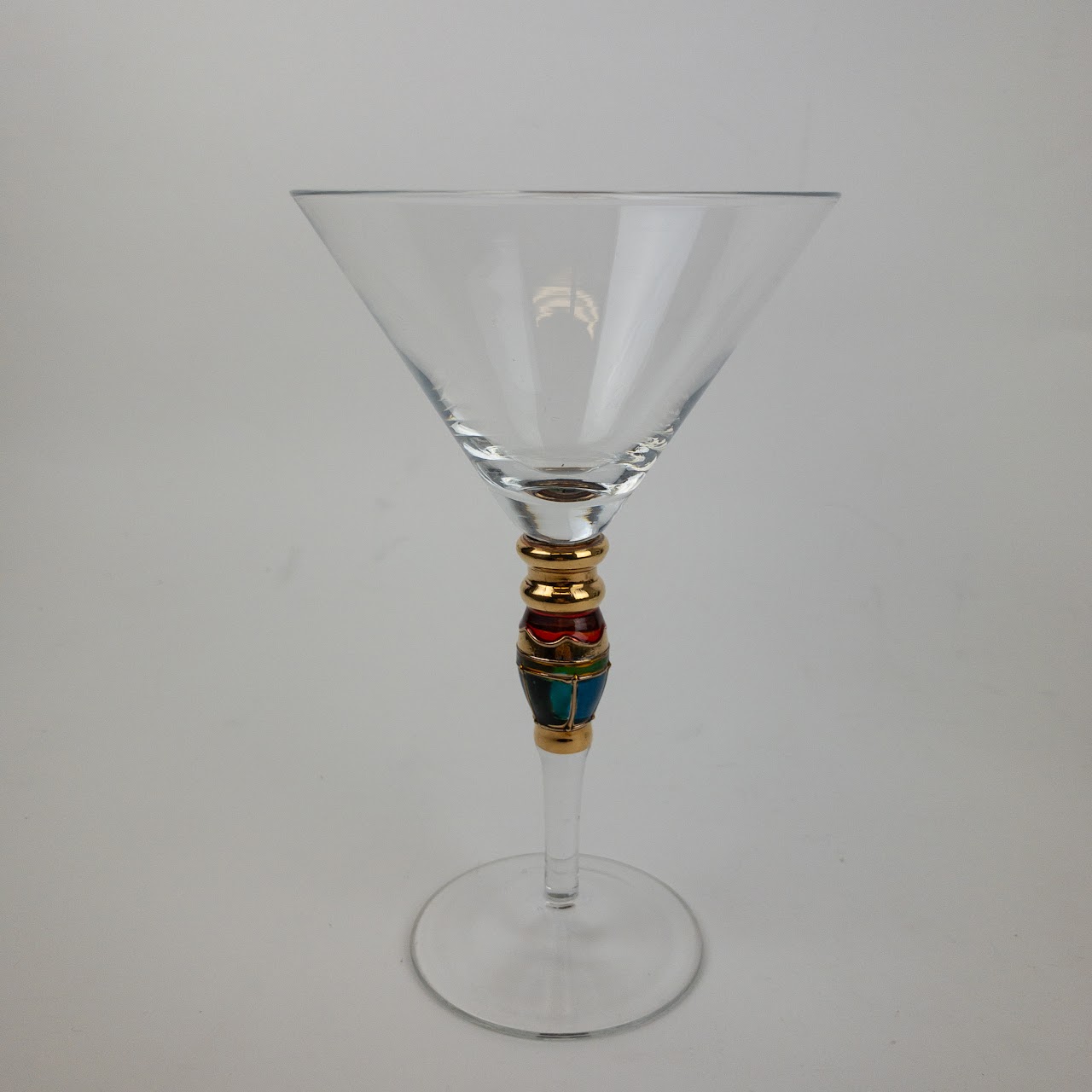 Art Glass Martini Trio