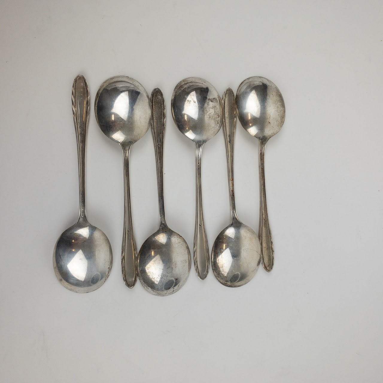 Gorham Sterling Silver Soup Spoon Set