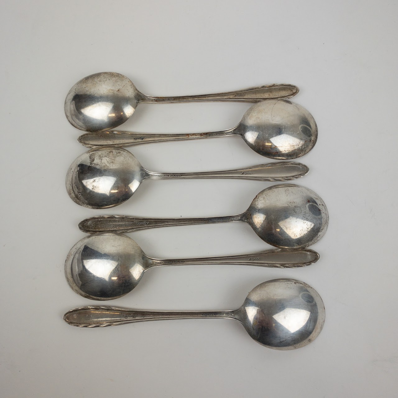 Gorham Sterling Silver Soup Spoon Set