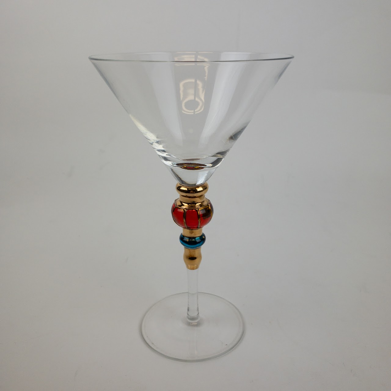 Art Glass Martini Trio