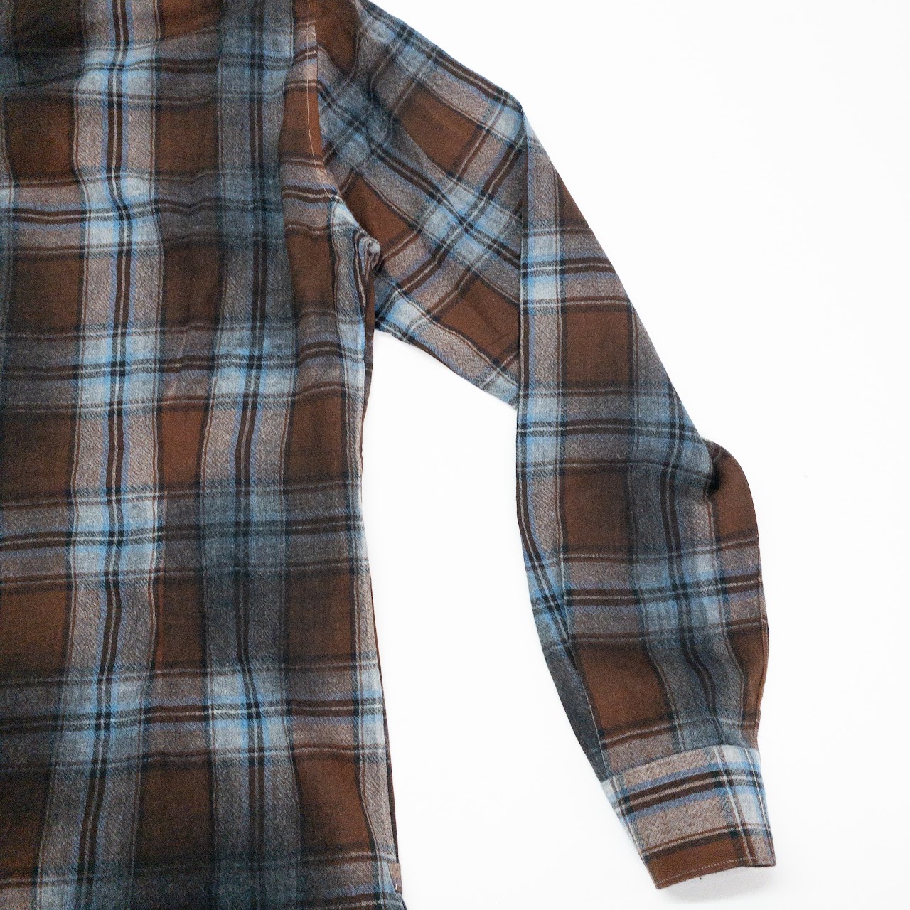 Lanvn Wool Plaid Shirt