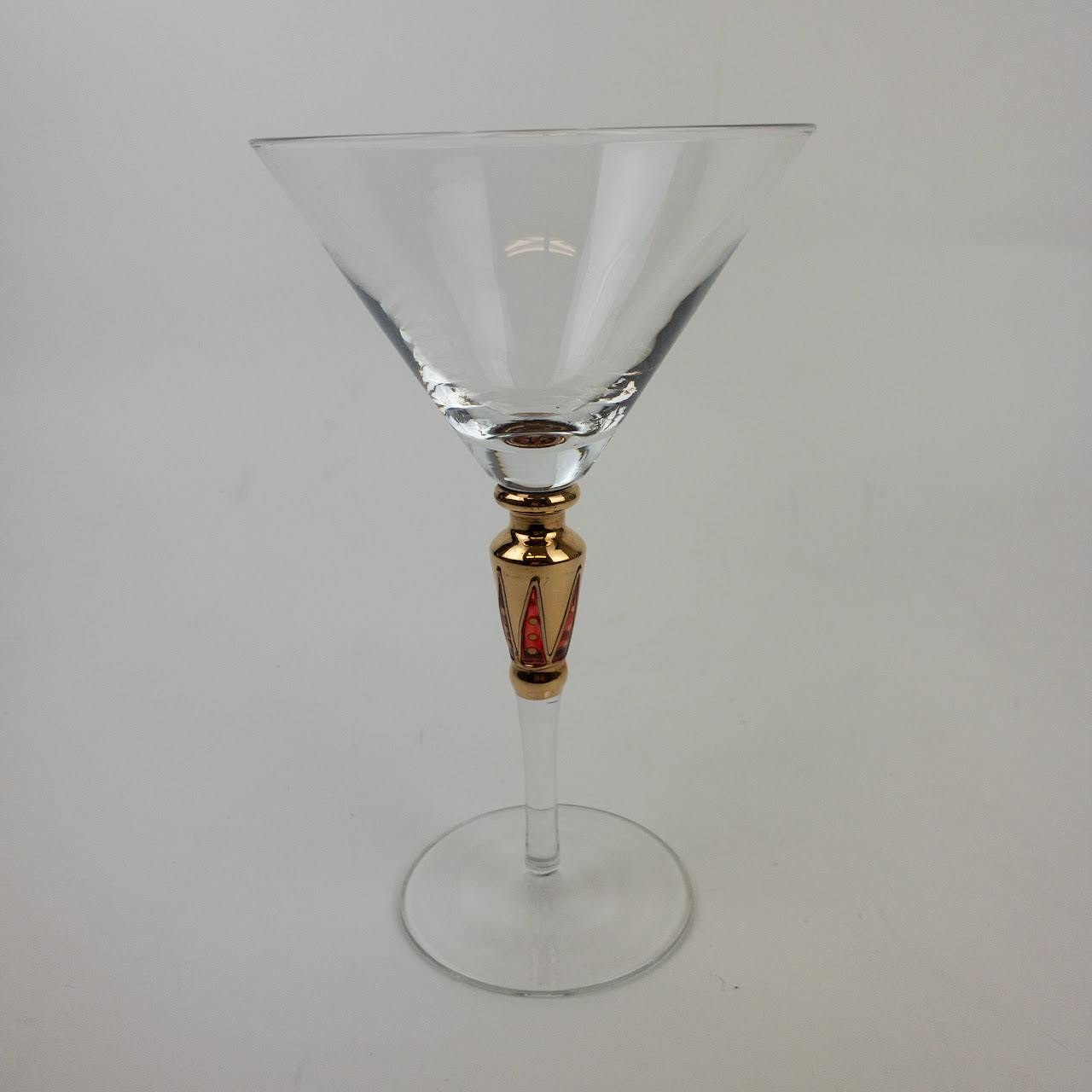 Art Glass Martini Trio