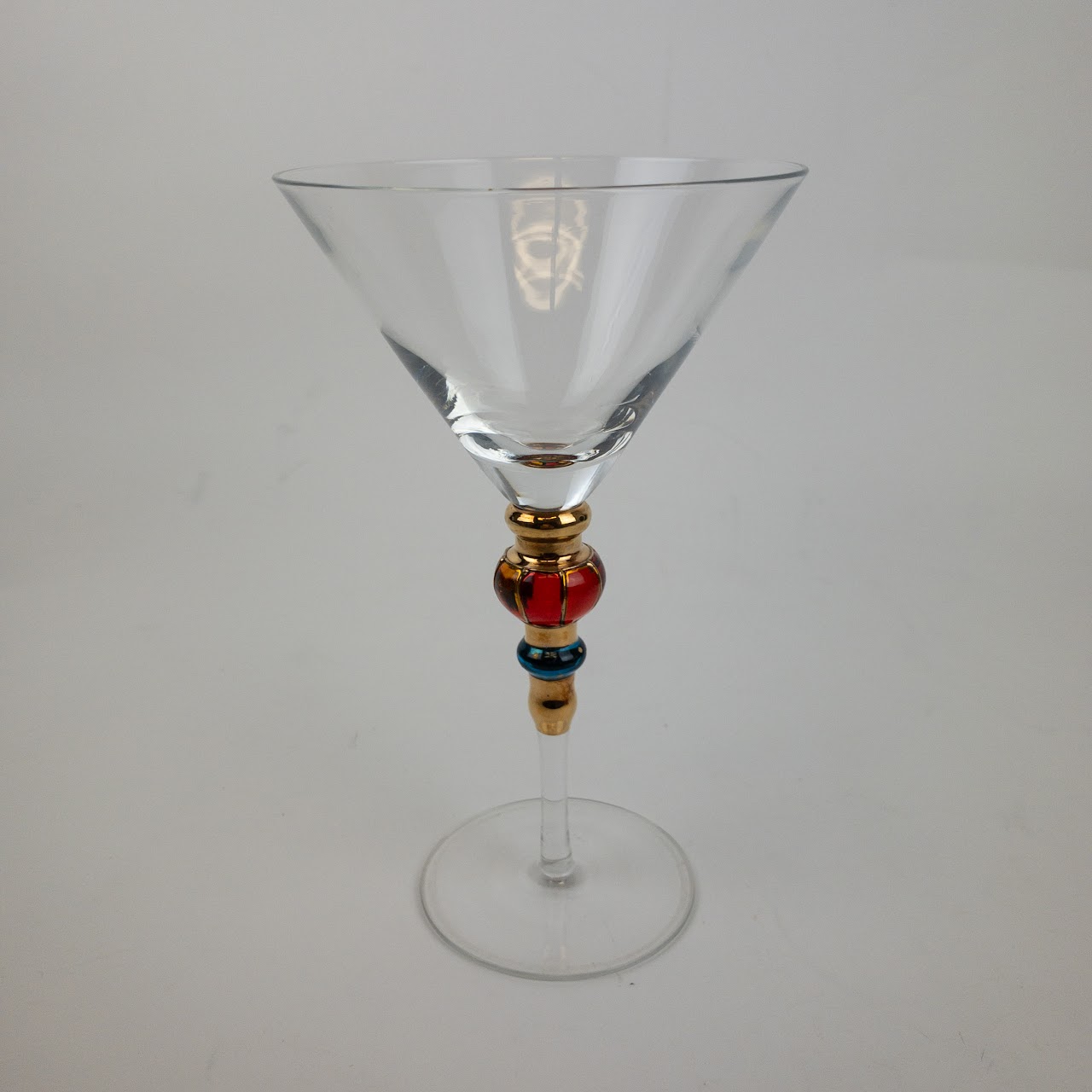 Art Glass Martini Trio